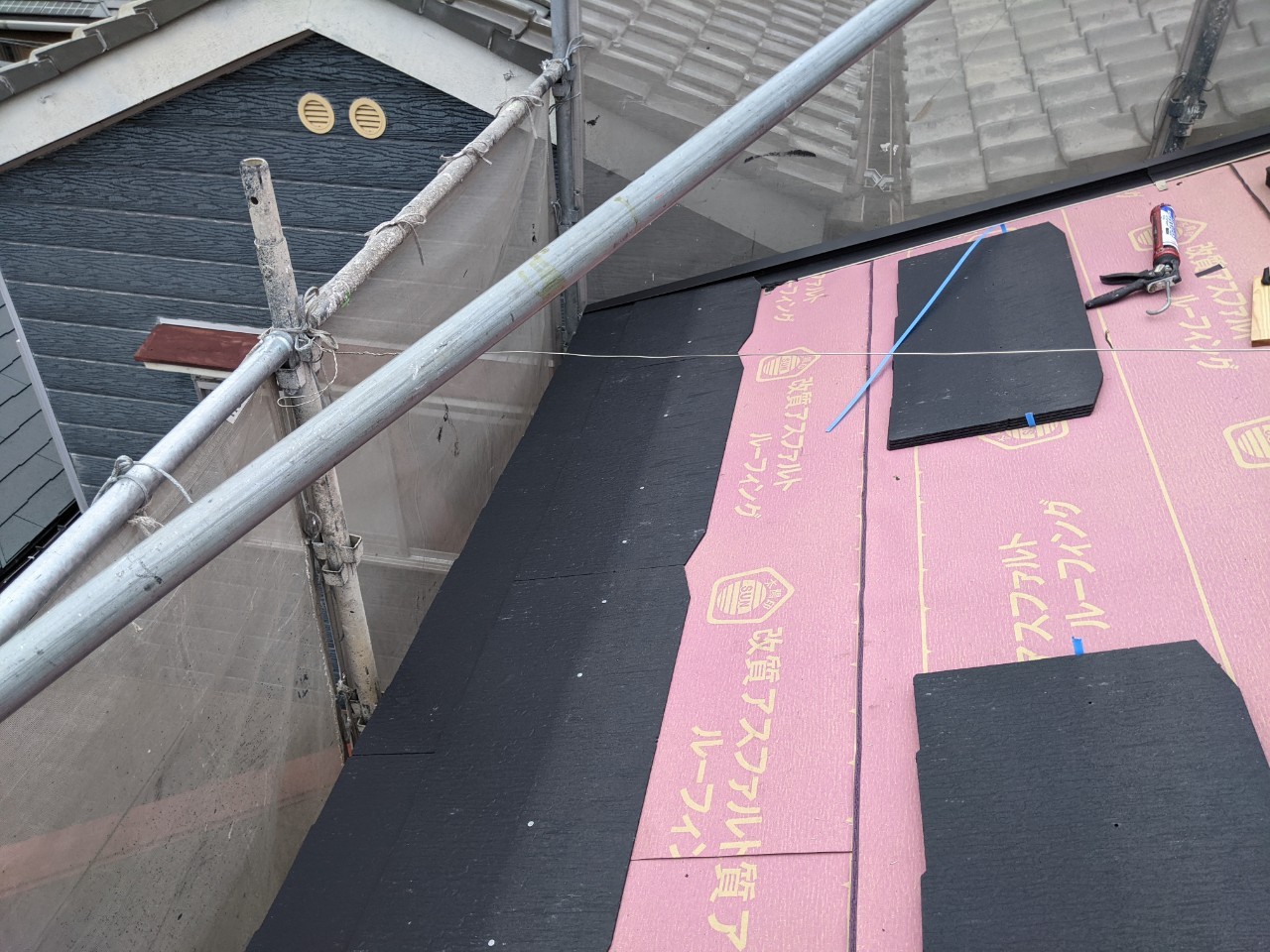 コロニアル葺き替え